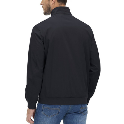 Slim Fit Zip Up Leather Jacket