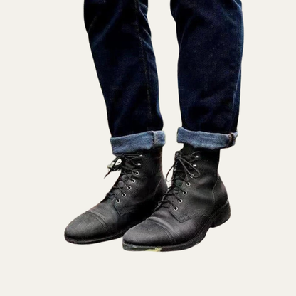 Classic Leather Lace Up Work Boot