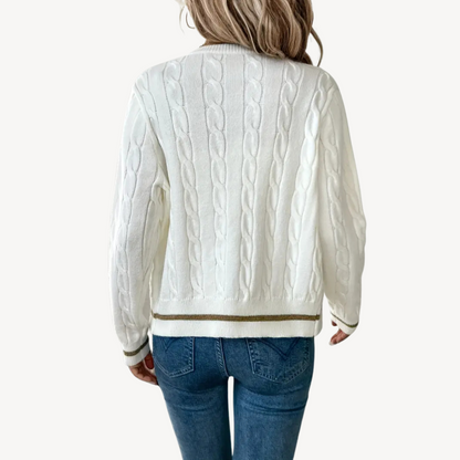 Soft Knit Crew Neck Sweater for Women