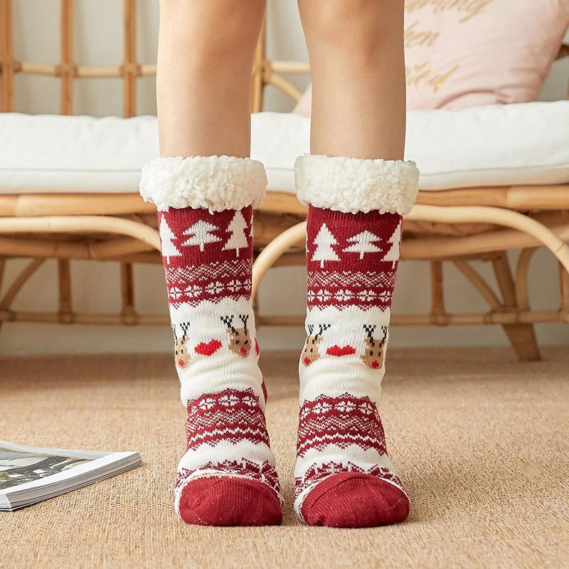 Soft Fuzzy Home Socks