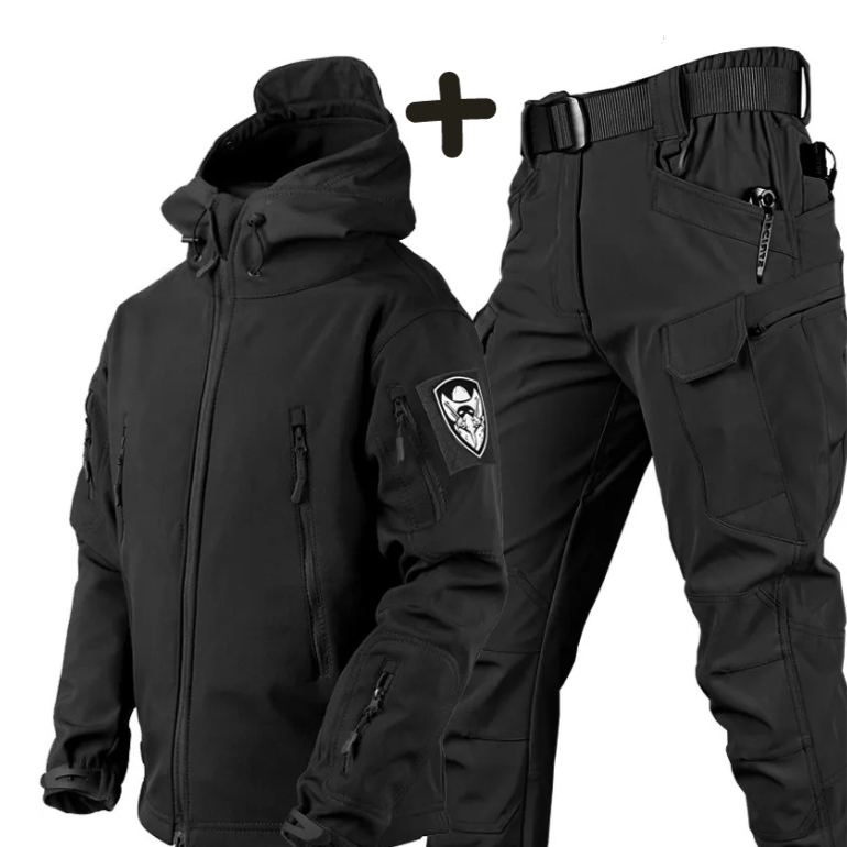 Tough Outdoor Cargo Jacket and Pants Set