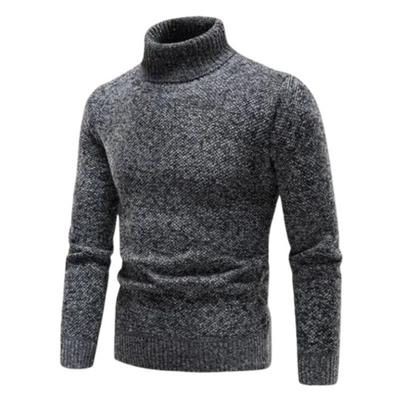Warm Knitted Crew Neck Sweater