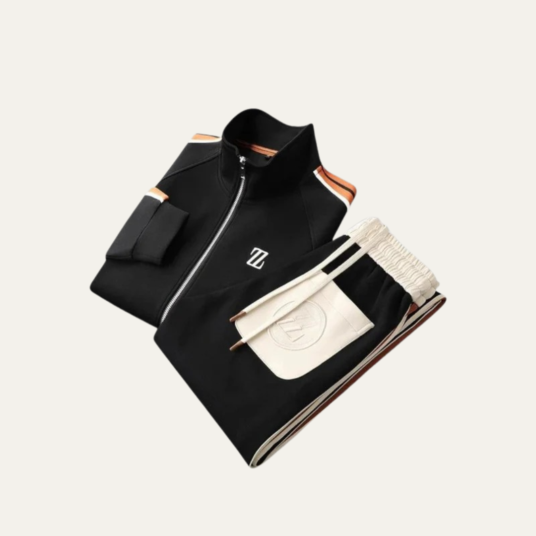 Men's Classic Premium Athletic Tracksuit Set