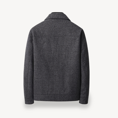 Warm Wool Blend Coat for Men