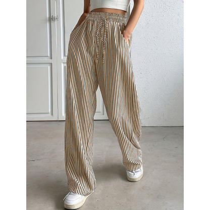 Casual Beachy Wide Leg Summer Pants
