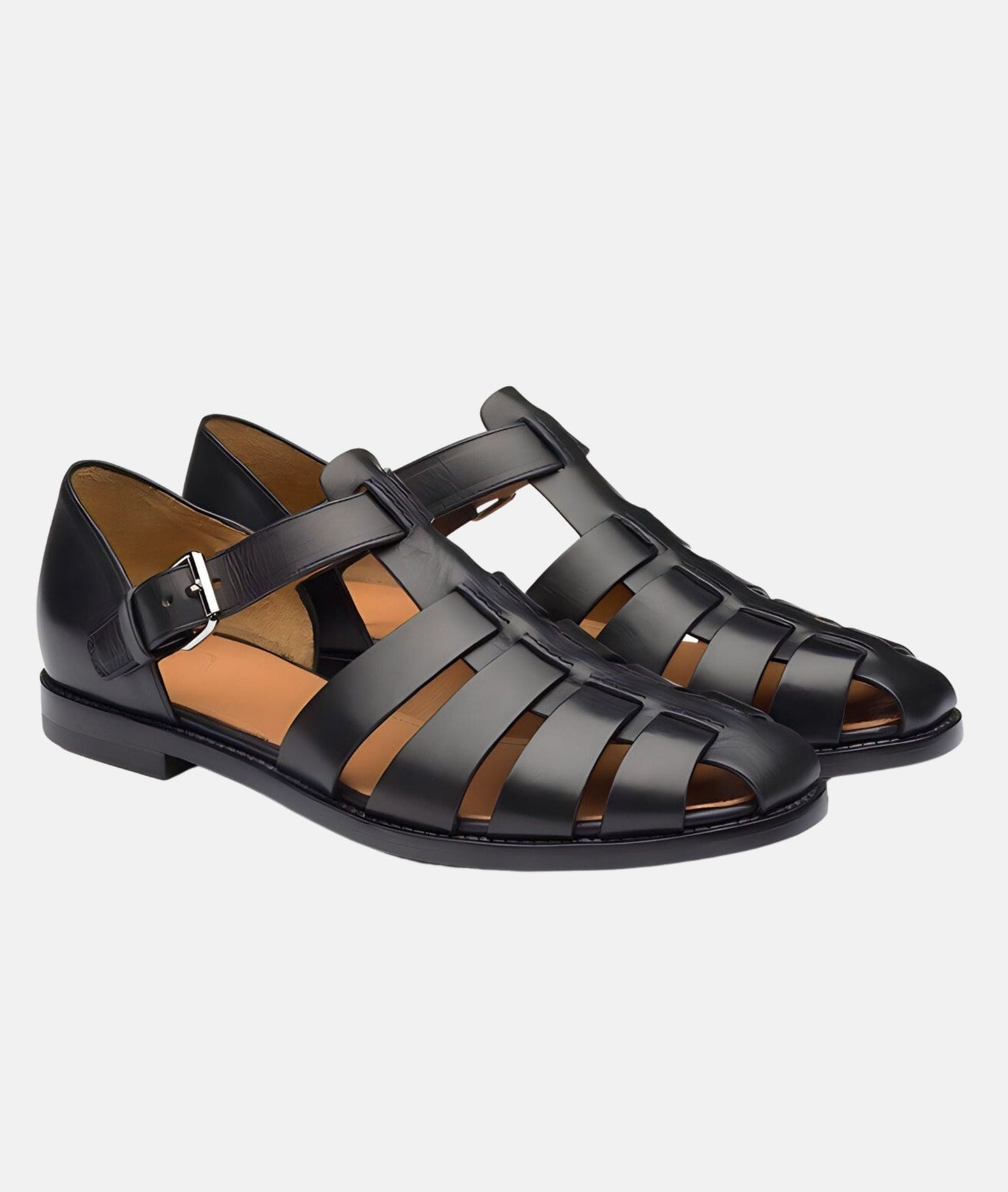 Stylish Buckle Ankle Strap Sandals