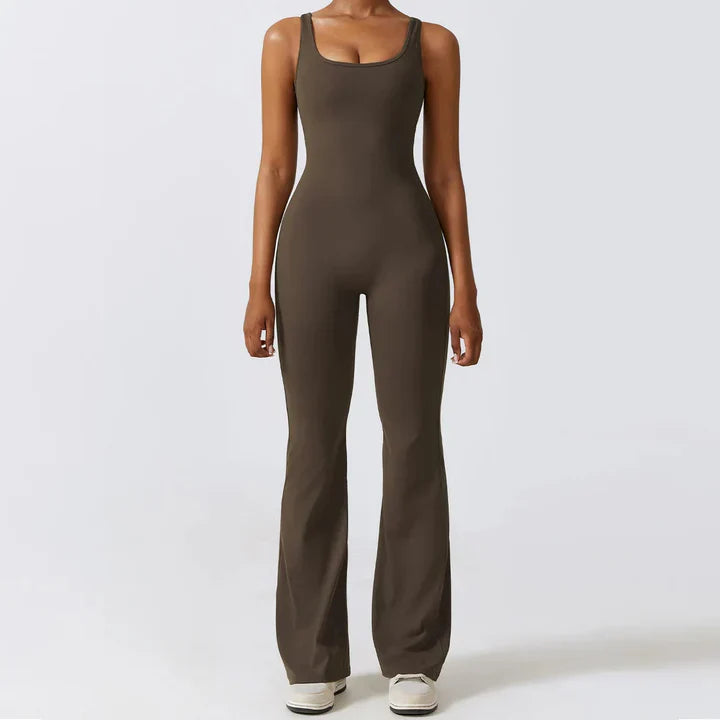 Loose Fit Ladies Athletic Jumpsuit