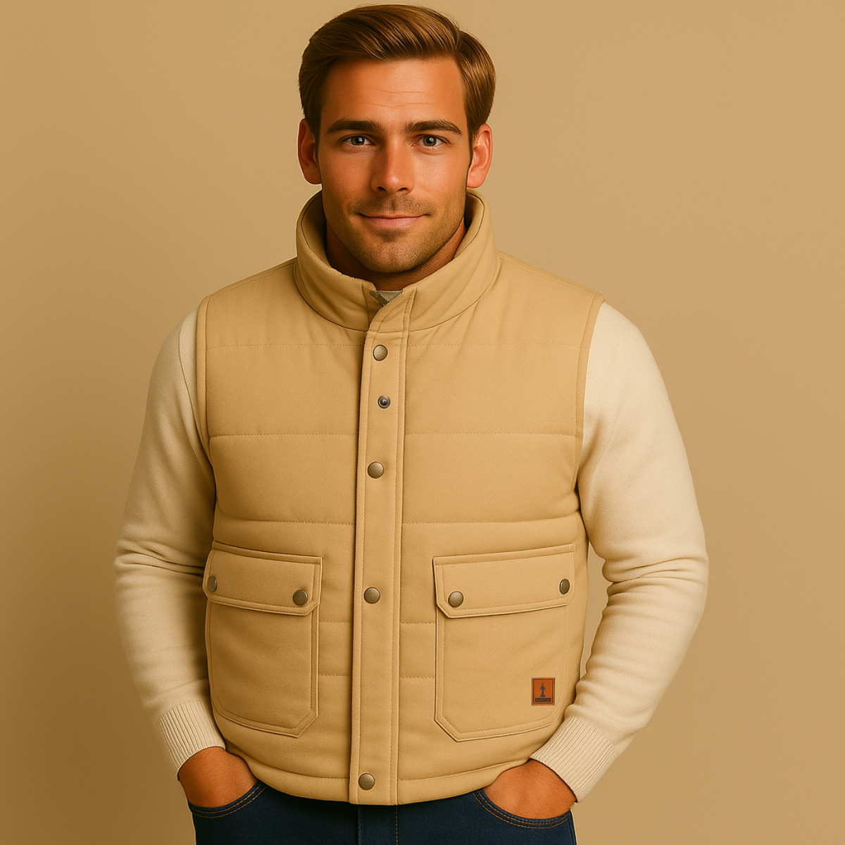 Thermal Insulated Men's Fleece Gilet Jacket