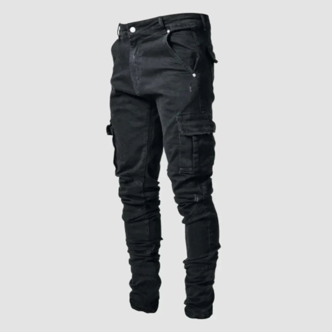 Comfort Fit Relaxed Straight Jeans - OutfitLondon