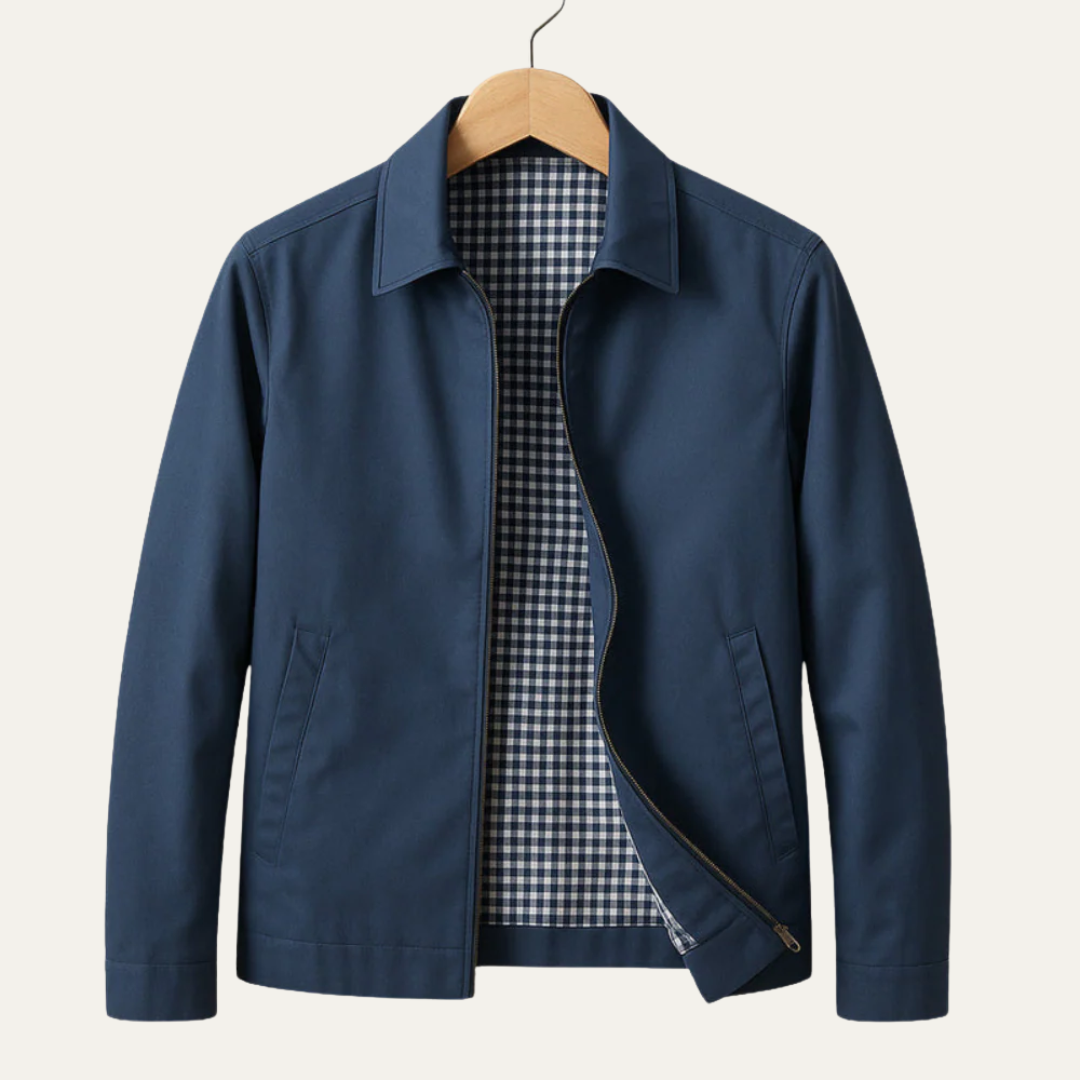 Men's Vintage Zipper Jacket