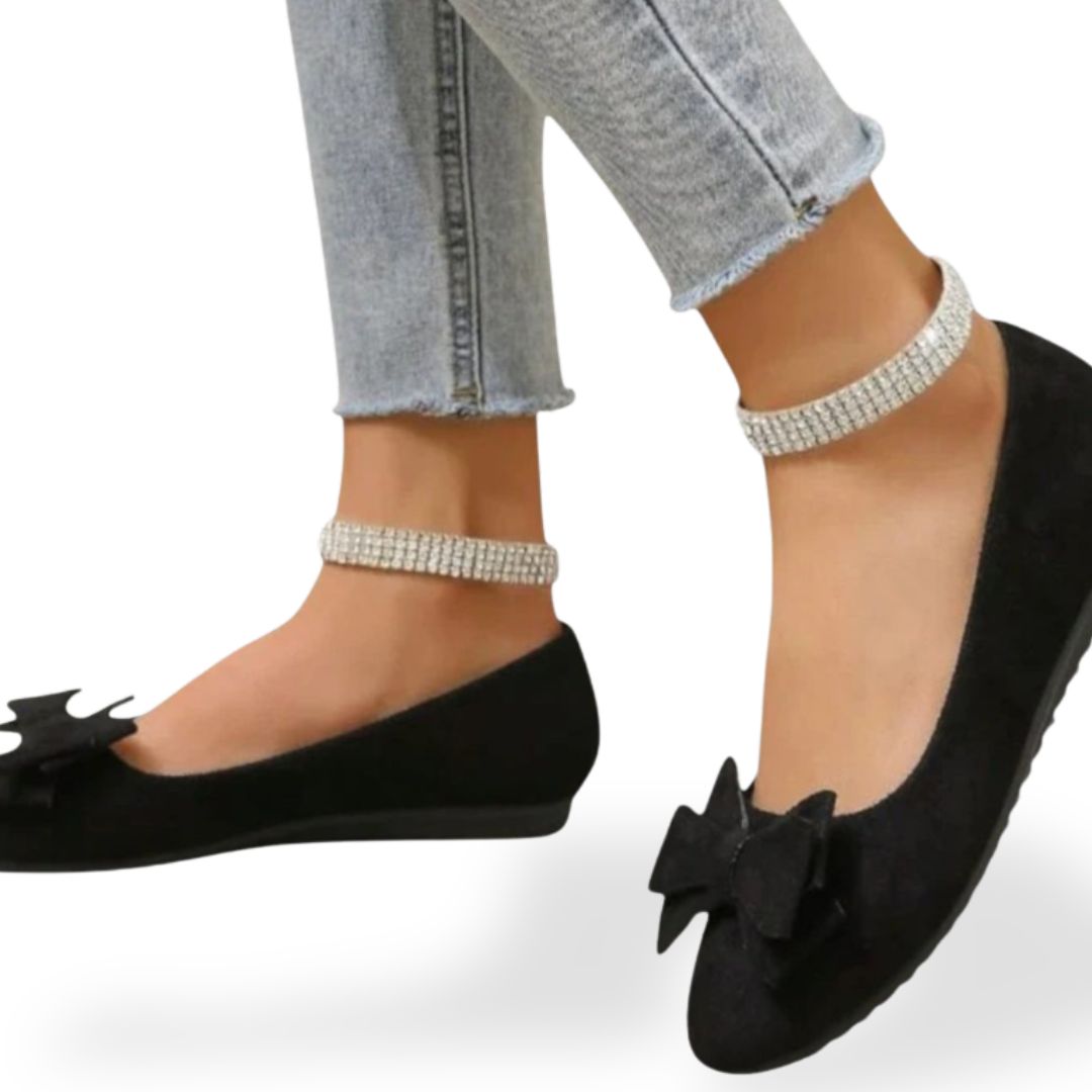 Comfortable Leather Arch Support Flat Shoes Women