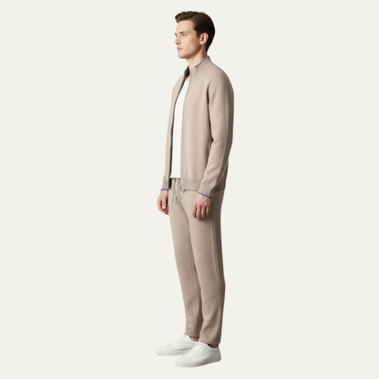Cozy Men's Fleece Hooded Sweat Suit