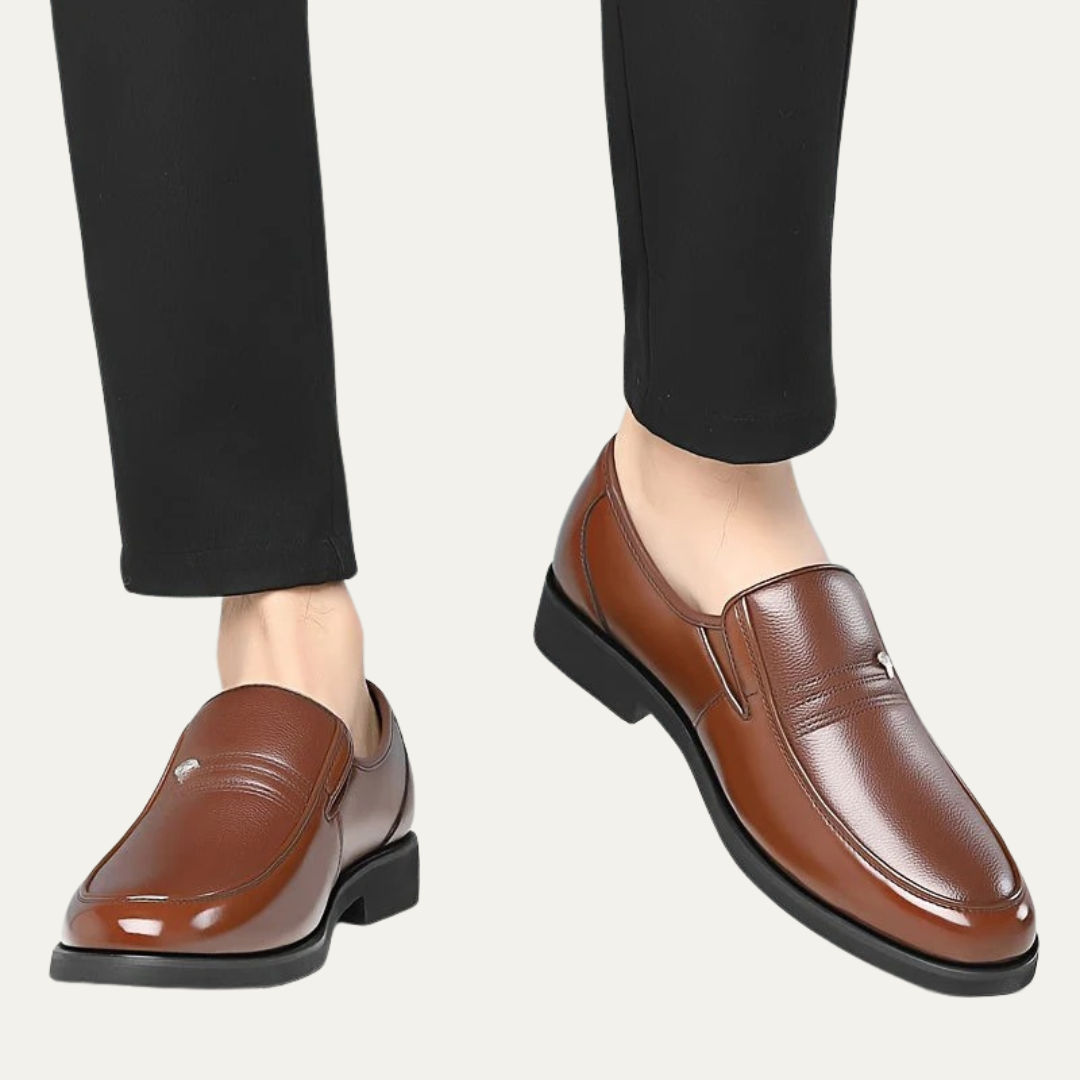 Comfortable Leather Slip On Shoes