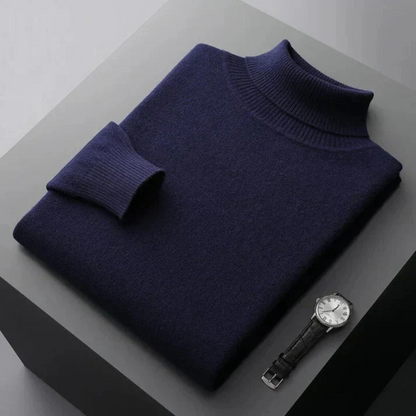 Thick Knit Crew Neck Men's Sweater