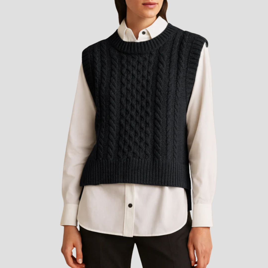 Soft Knit Winter Sweater Vest