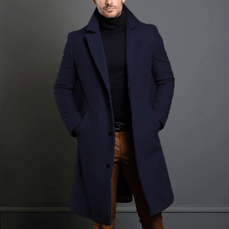 Men's Classic Warm Long Coat