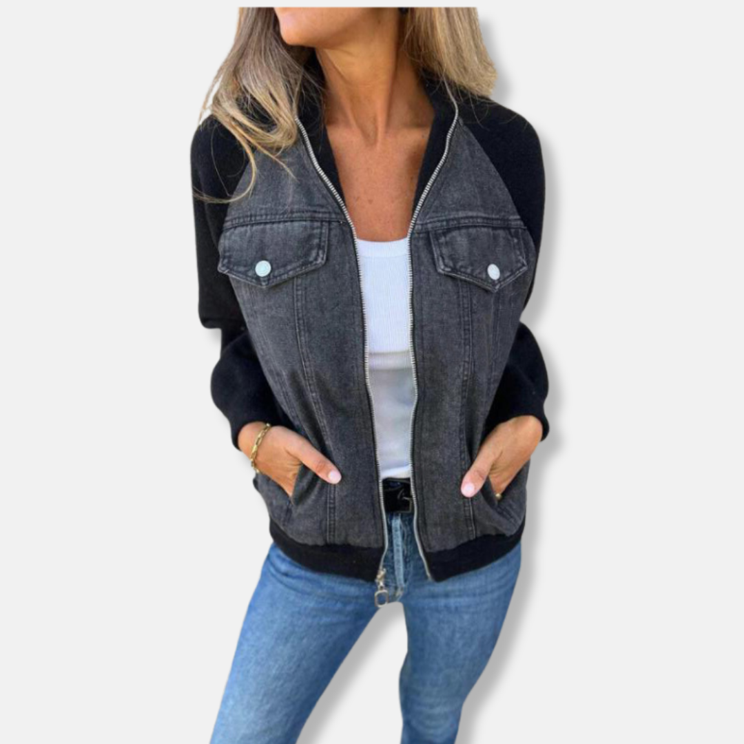 Ladies Cozy Wool Zip Up Jacket