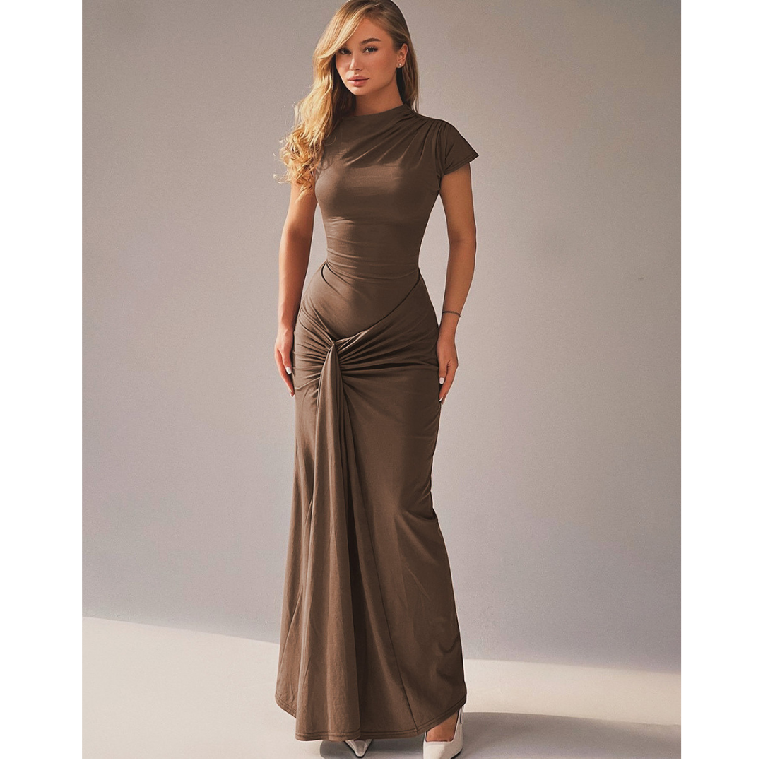 Elegant Backless Bodycon Party Dress
