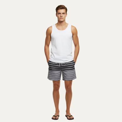 Casual Beach Drawstring Surf Shorts