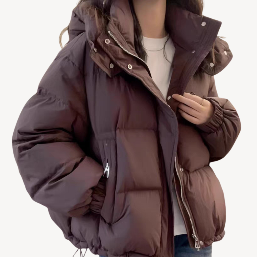 Warm Hooded Winter Coat for Ladies