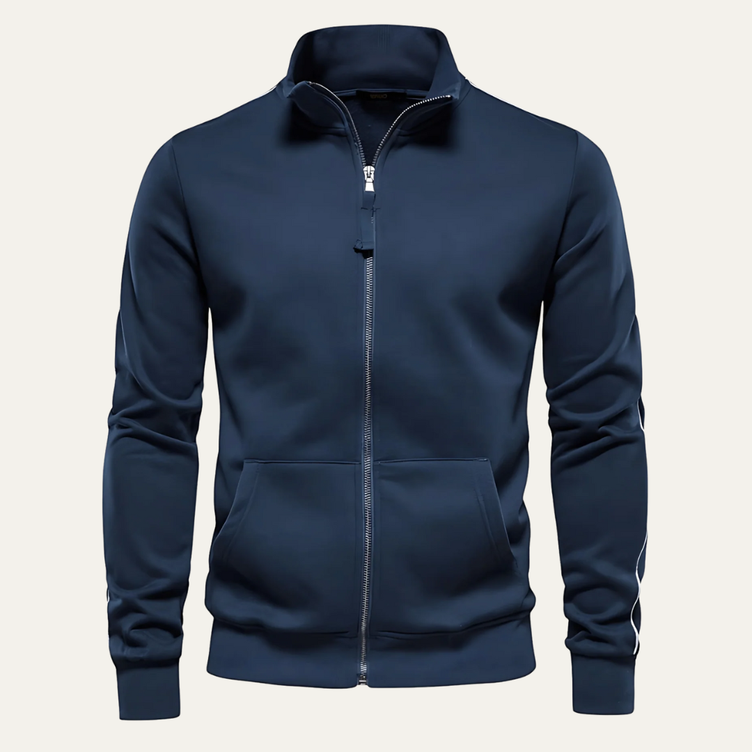 Men's Water Repellent Full Zip Sports Jacket
