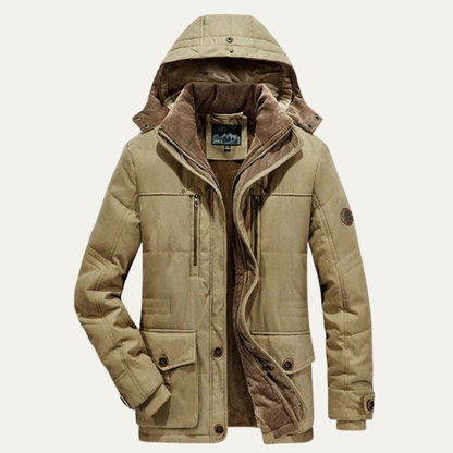 Warm Waterproof Insulated Men's Winter Coat