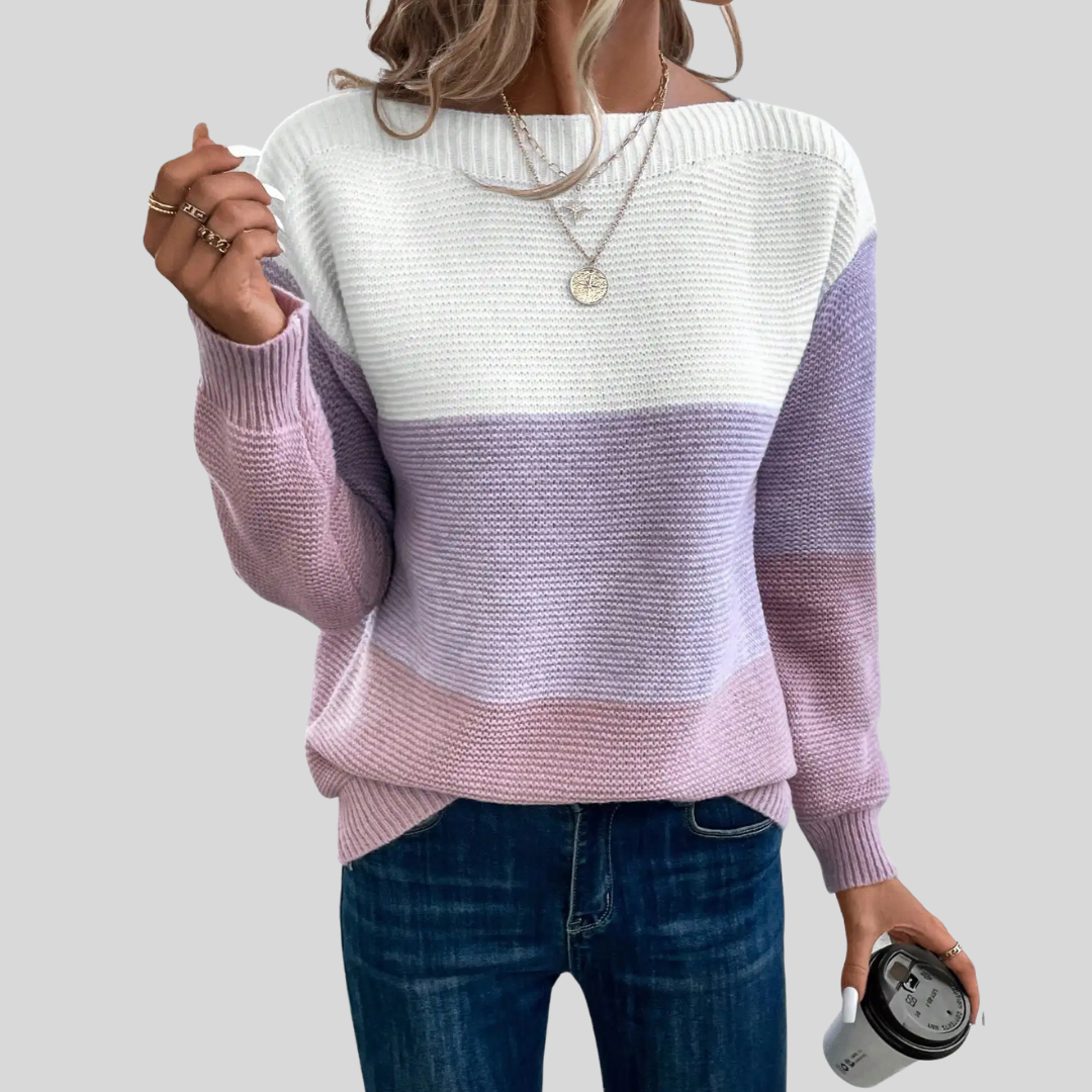 Casual Lightweight Crew Neck Sweater