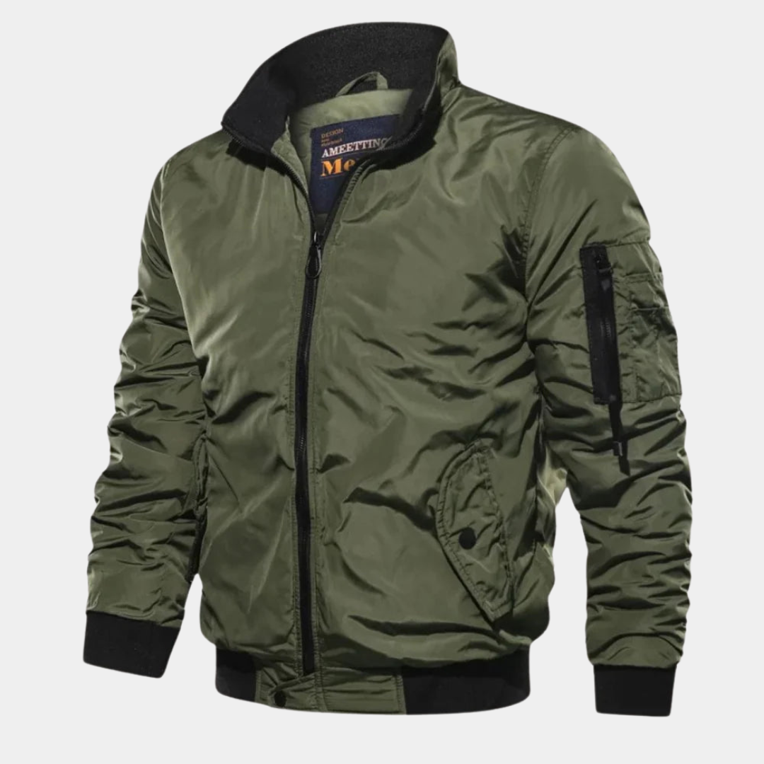 Men's Classic Insulated Bomber Coat