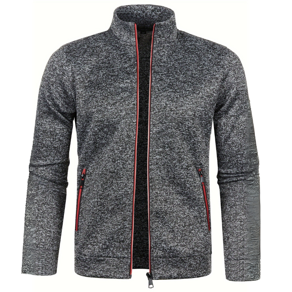Men's Bright Zip Up Running Jacket