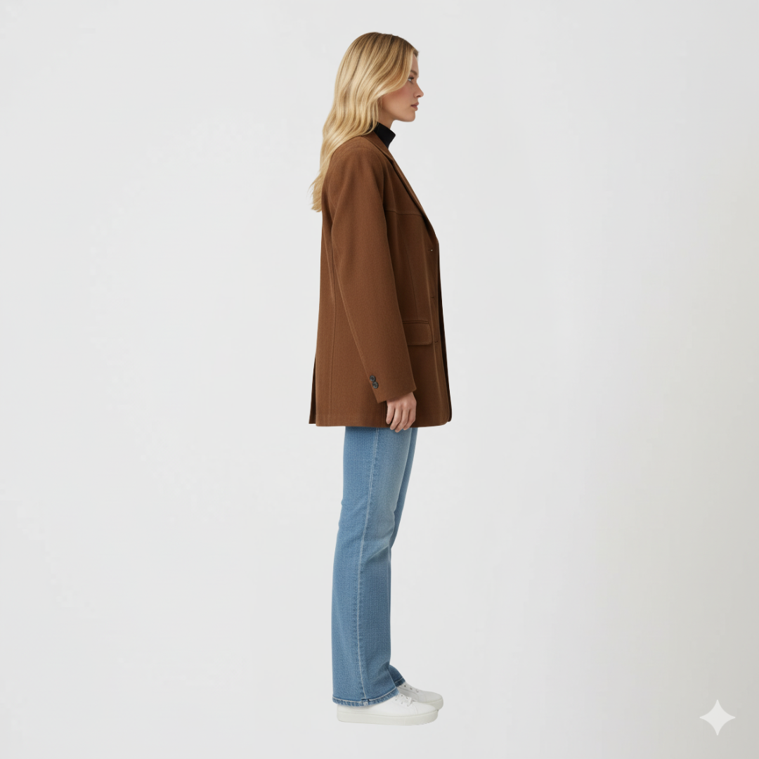 Cozy Women's Fall Parka Jacket with Pockets