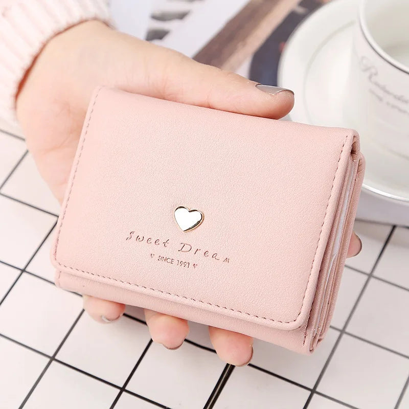 Small Colourful Folding Wallet - OutfitLondon