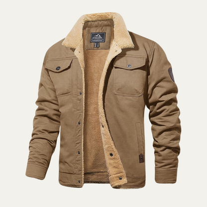 Warm Quilted Mens Padded Work Jacket
