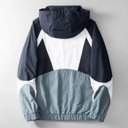Waterproof Sport Hooded Windbreaker Coat
