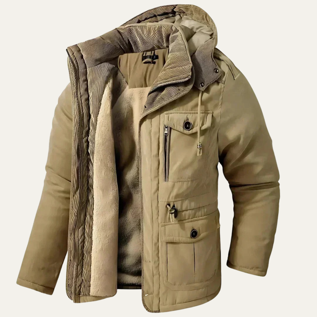 Men's Waterproof Insulated Jacket Parka - OutfitLondon