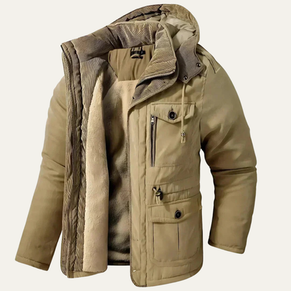Men's Waterproof Insulated Jacket Parka - OutfitLondon