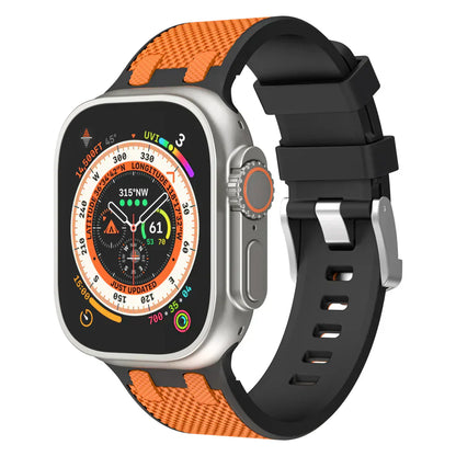 Vibrant Rubber Apple Watch Strap Band - OutfitLondon