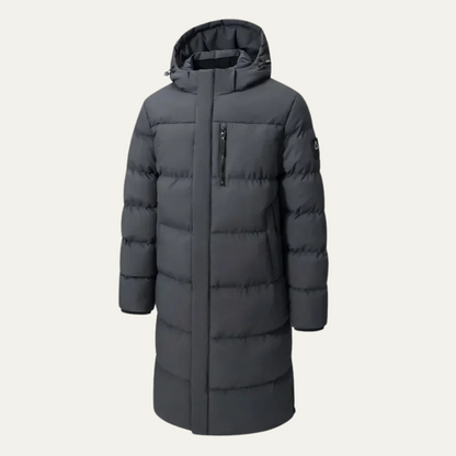 Warm Men's Insulated Puffer Parka Coat