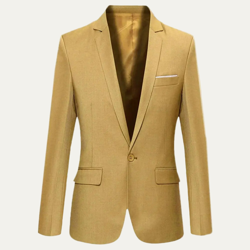 Tailored Fit Men's Blazer Jacket
