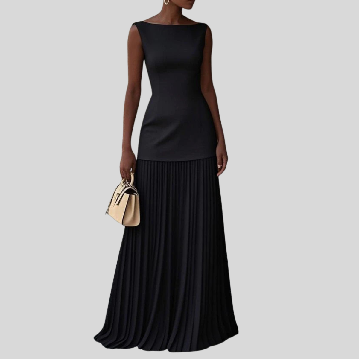 Chic Long Evening Gown