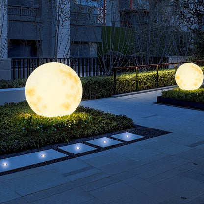Contemporary Outdoor Solar Powered Garden Lamp