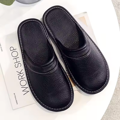 Comfortable Men's Leather Slip On Shoes