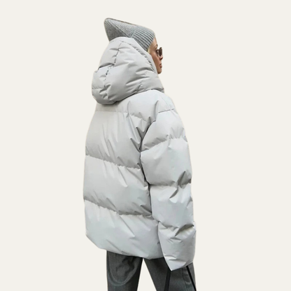 Women's Plus Size Warm Puffer Coat