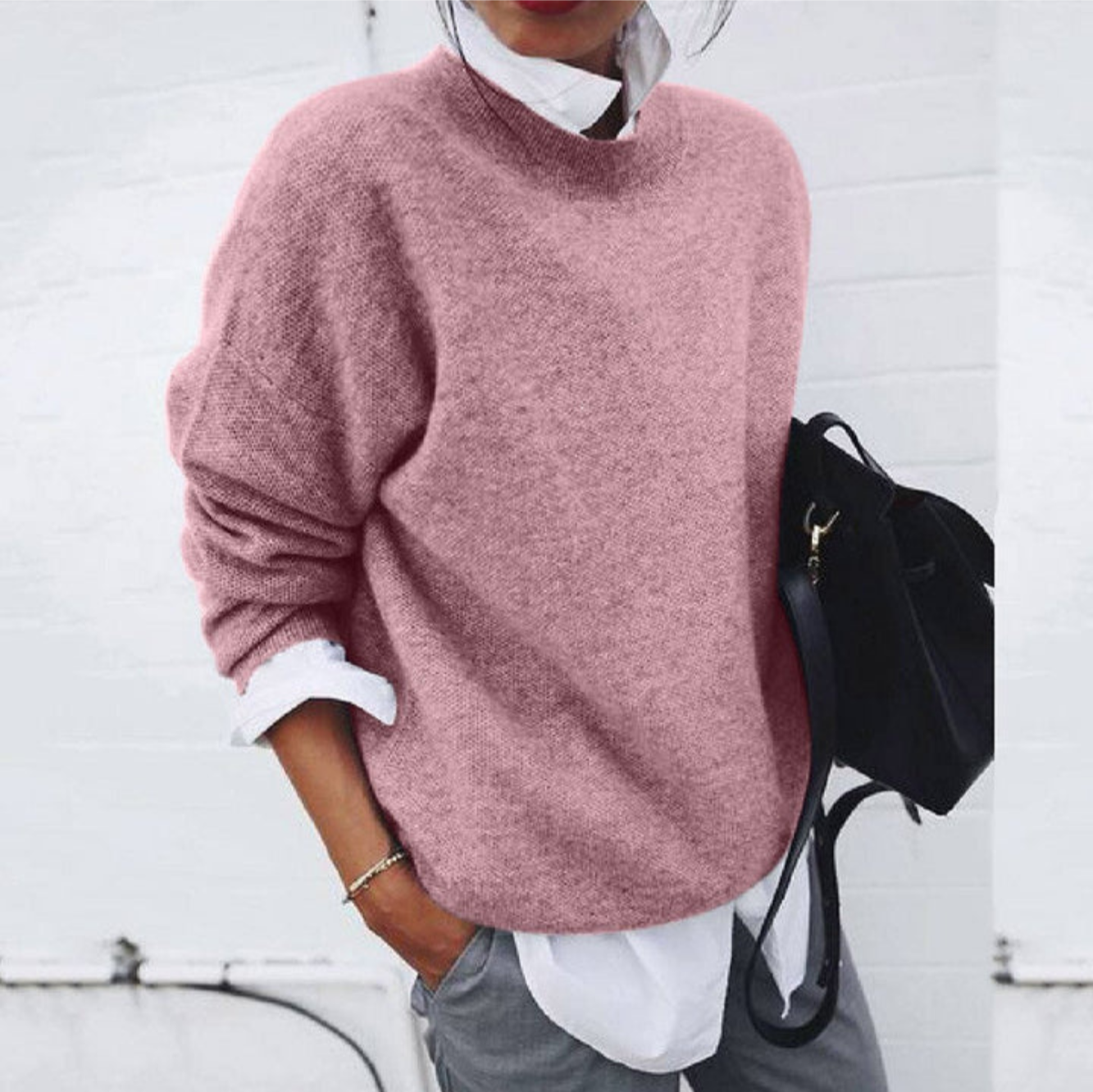 Cozy Women's Winter Knit Sweater
