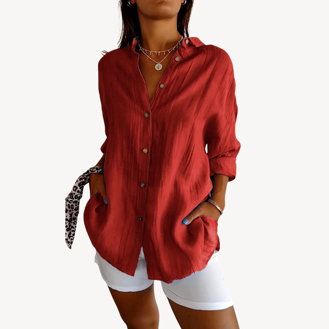 Relaxed Fit Everyday Women's Shirt