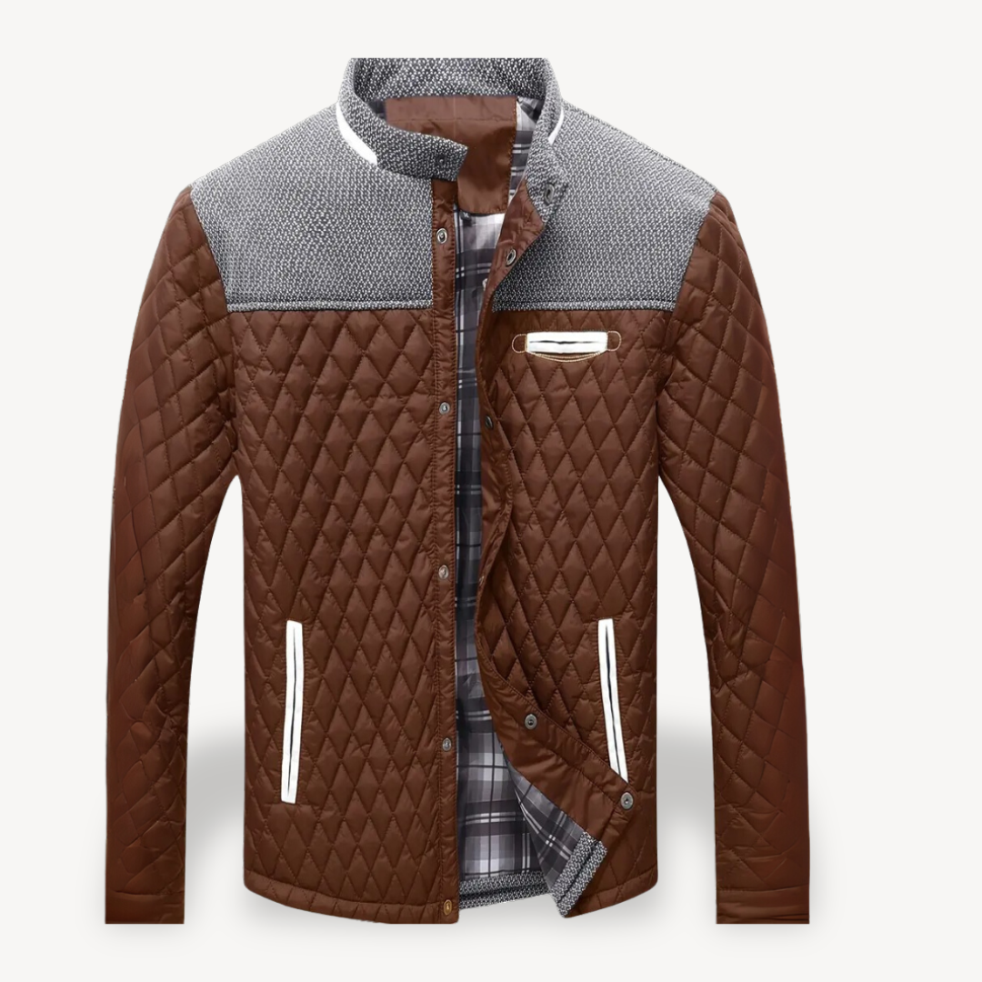 Warm Fuzzy Lined Mens Winter Coat