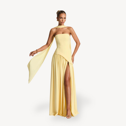 Sleeveless High Slit Maxi Dress for Women
