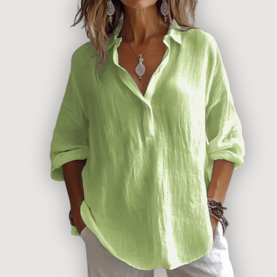 Relaxed Fit Women's Blouse