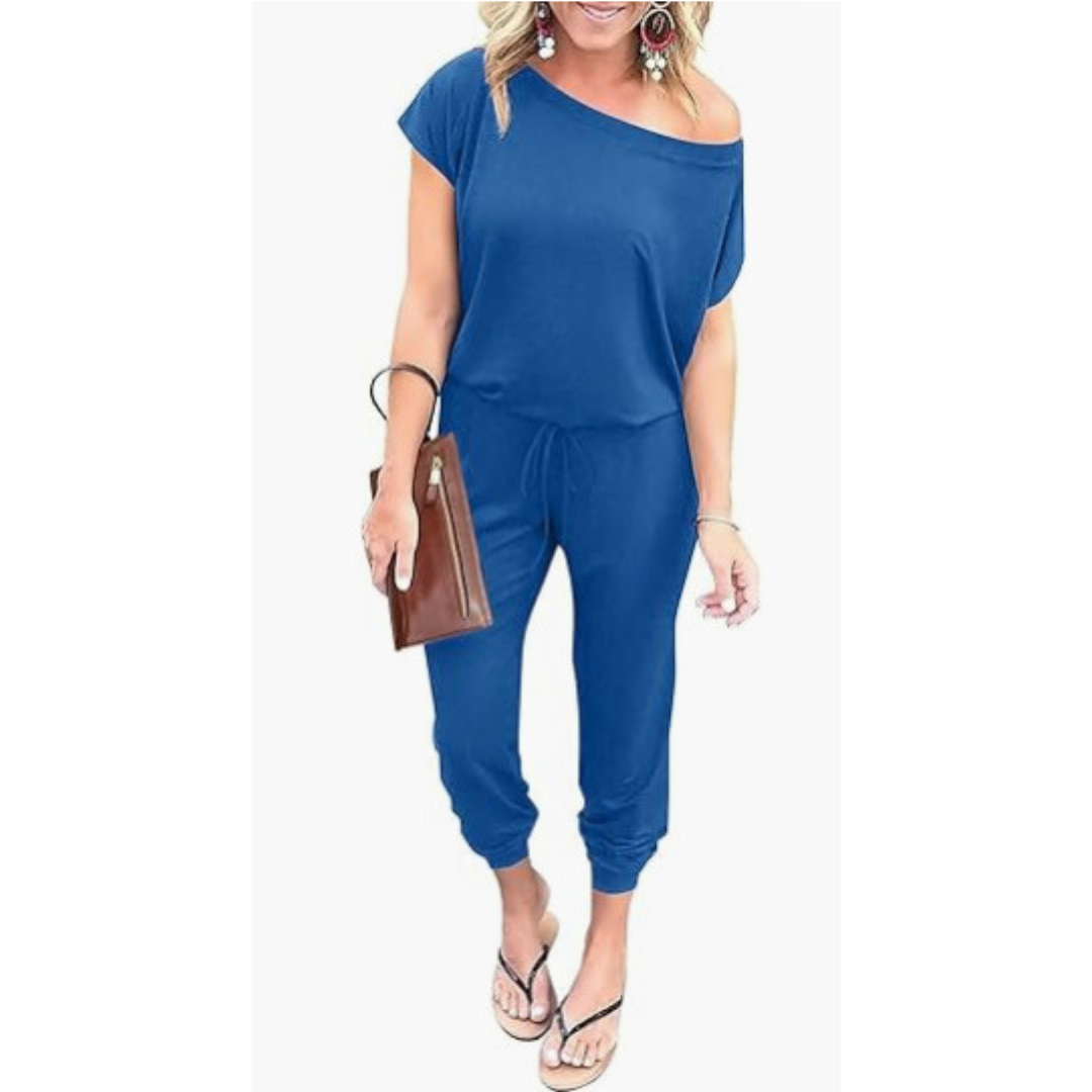 Relaxed Fit Summer Romper Jumpsuit