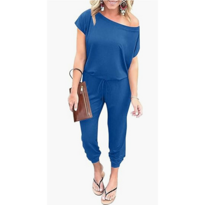 Relaxed Fit Summer Romper Jumpsuit
