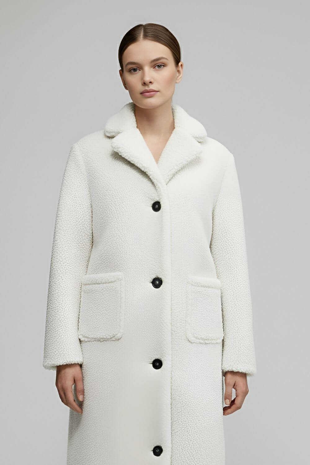 Fuzzy Teddy Coat - Warm and Snug